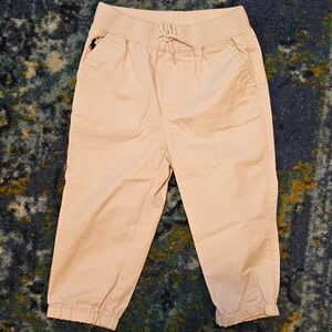 Ralph Lauren Khaki Dress Pant Joggers 12 Months